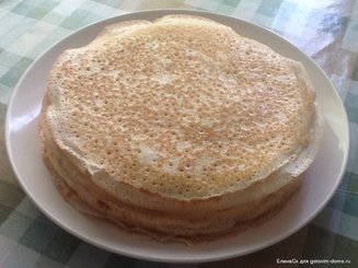 Блины ажурные