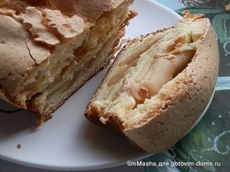Шарлотка с яблоками