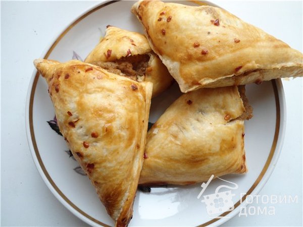 Ишлекли - туркменские чебуреки фото к рецепту 4