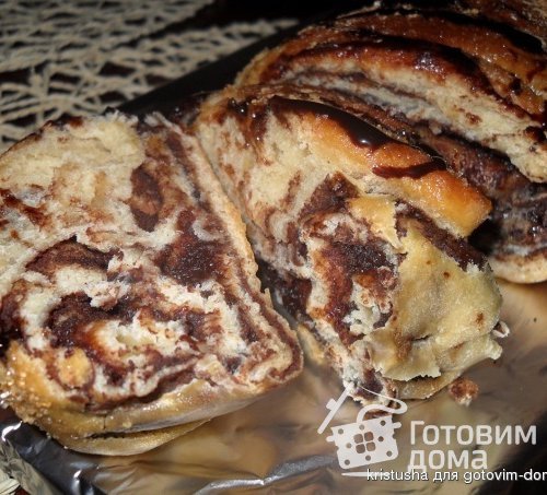 Булочки &quot;Brioche filled with chocolate ganache&quot;