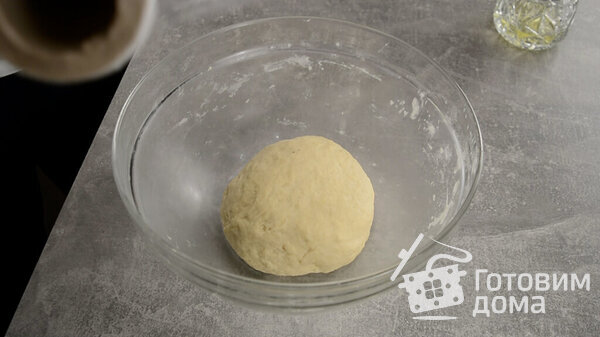 Хачапури с сыром сулугуни на сковороде фото к рецепту 1