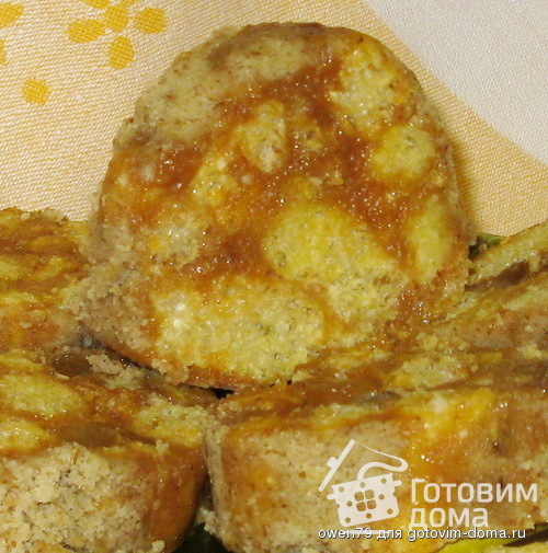 Сладкая колбаска из кукурузных палочек и ирисок