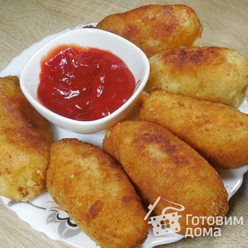 Картофельные палочки с сыром